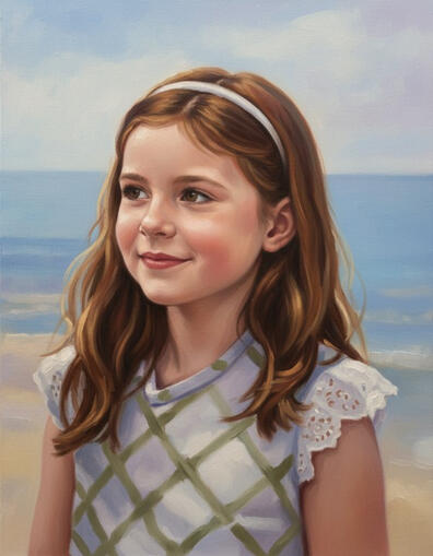 Children Oil Painting